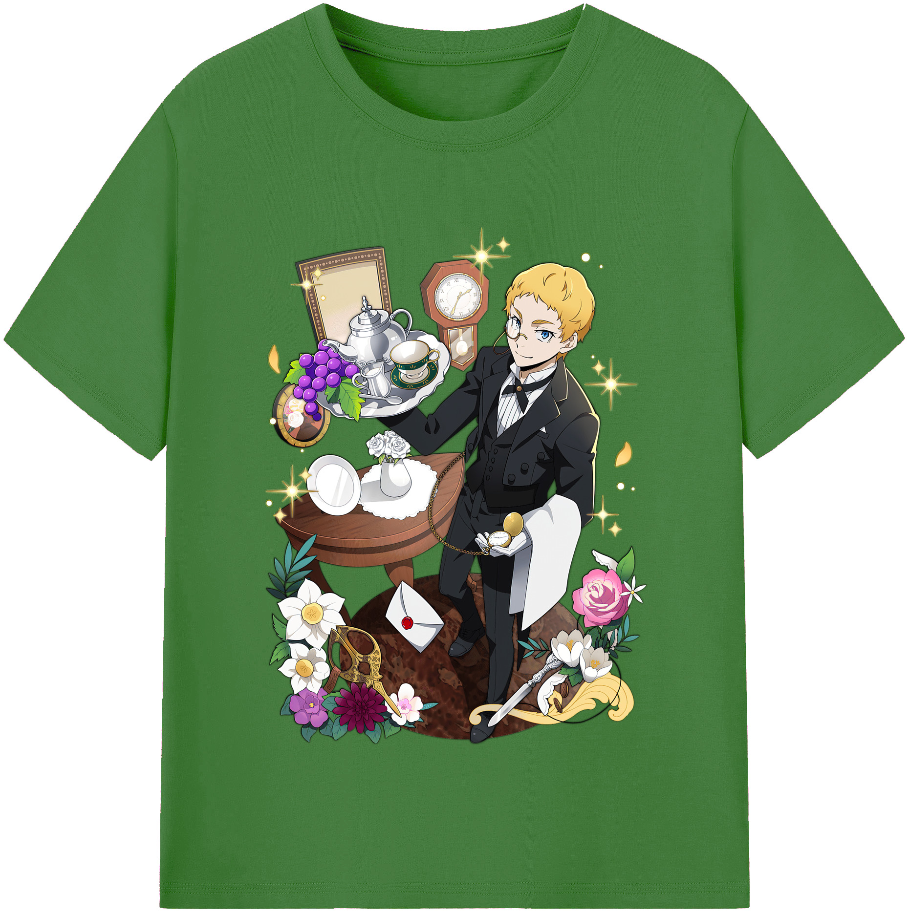 （画像用） 文豪ストレイドッグス Bungo Stray Dogs レディースカジュアルプリントTシャツ（綿100％）